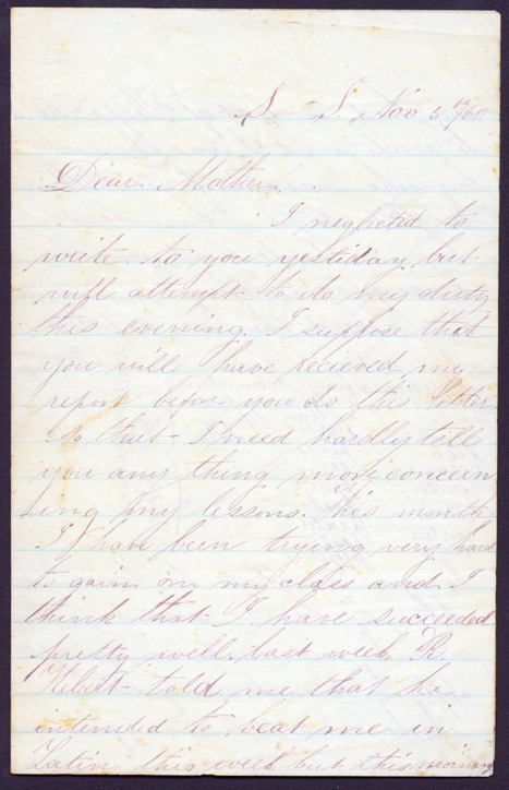 CALL FAMILY PAPERS - Box: 1 Folder: 6 Item: 8