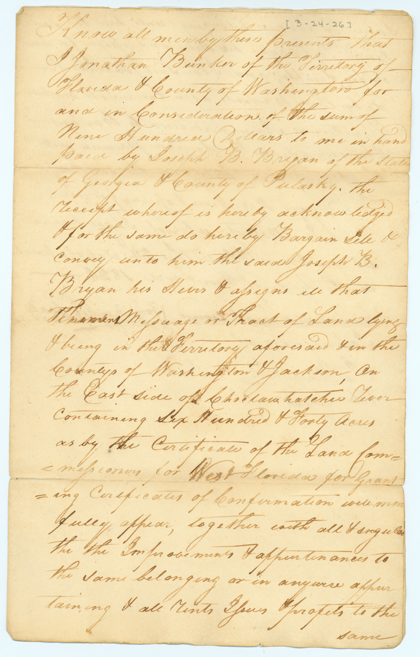 CALL FAMILY PAPERS (continued) - Box: 5 Folder: 1 Item: 6