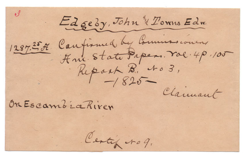Edgeby, John / Towns, Edw