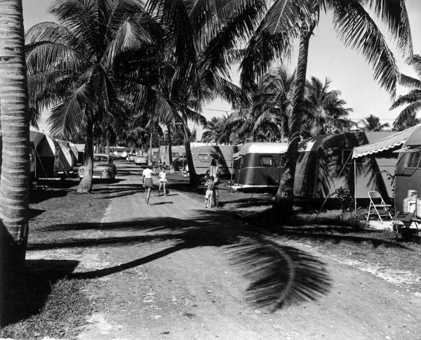 View of Hollywood Beach Trailer Park - Hollywood, Florida 
