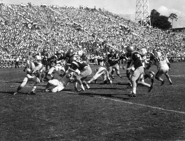 Football game in Florida Field, University of Florida - Gainesville, Florida