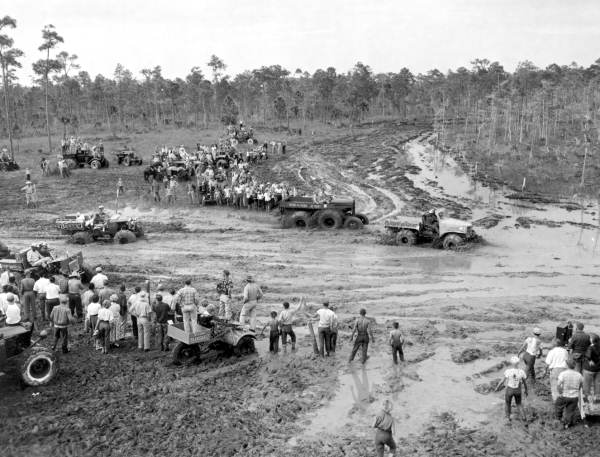Naples' swamp buggy race - Naples, Florida
