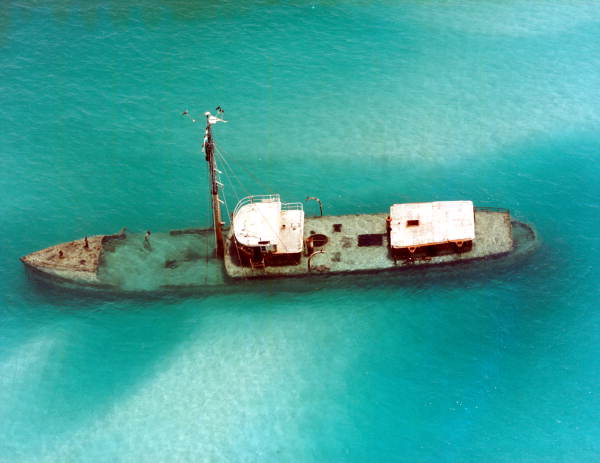 Aerial view of the "Arbutus" - Key West, Florida