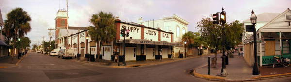 Sloppy Joe's Bar at 201 Duval Street during evacuation for Hurricane Ivan - Key West, Florida