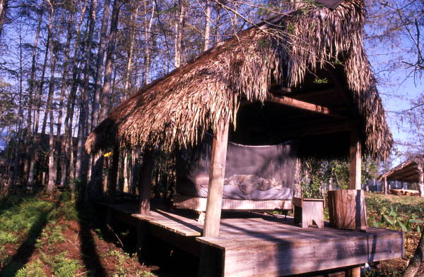 James Billie's chickee - Big Cypress Reservation, Florida