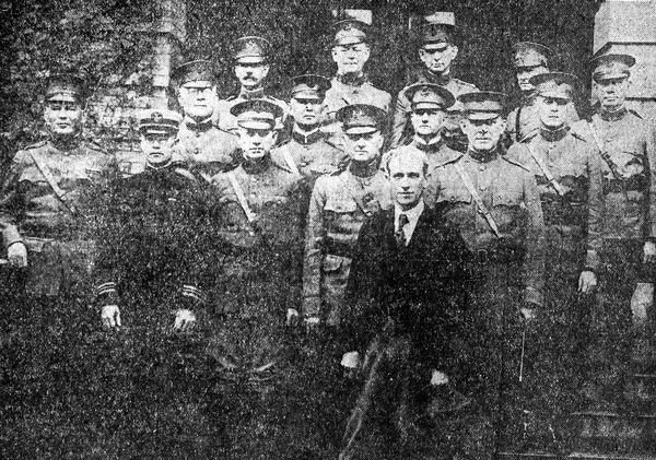 Governor Cary A. Hardee and members of his personal staff