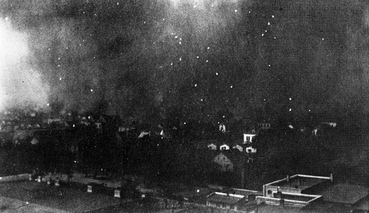 The Fire of 1901, around 2:55 p.m. - Jacksonville, Florida