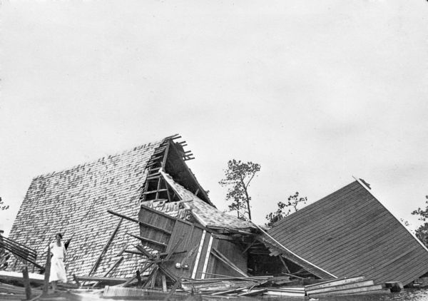 1926 hurricane damage to Knights Chapel