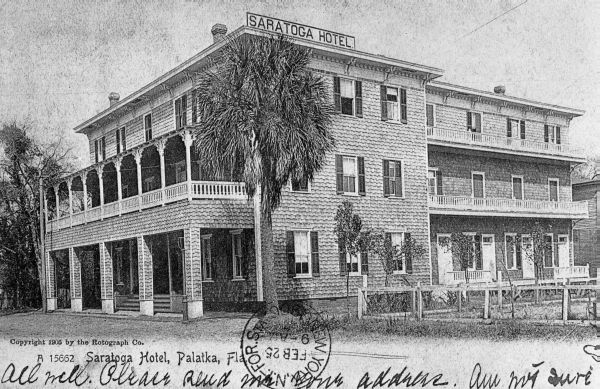Saratoga Hotel - Palatka, Florida