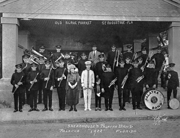 Shearhouse's Palatka Band at the Slave's Market in St. Augustine - Palatka, Florida