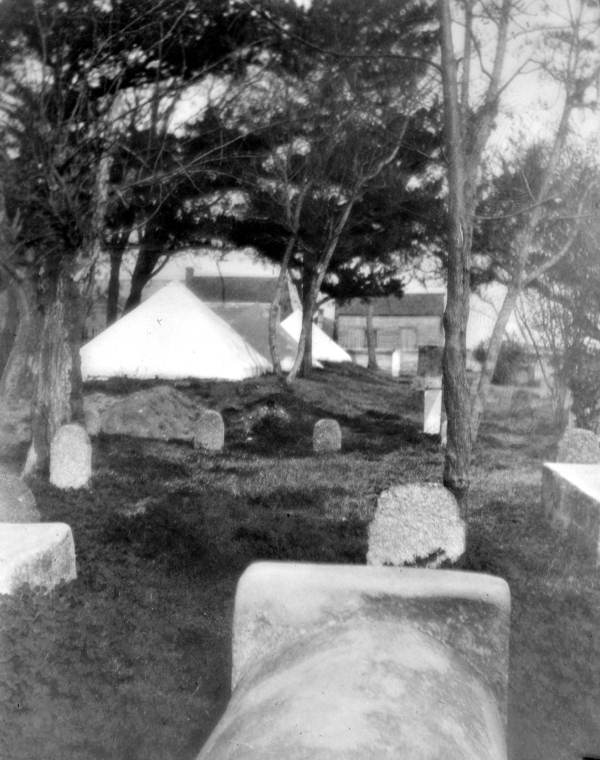 Military cemetery, with Dade Pyramids - Saint Augustine, Florida