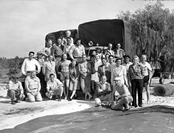 Crew for "Mr. Peabody and the Mermaid" - Weeki Wachee Spring, Florida
