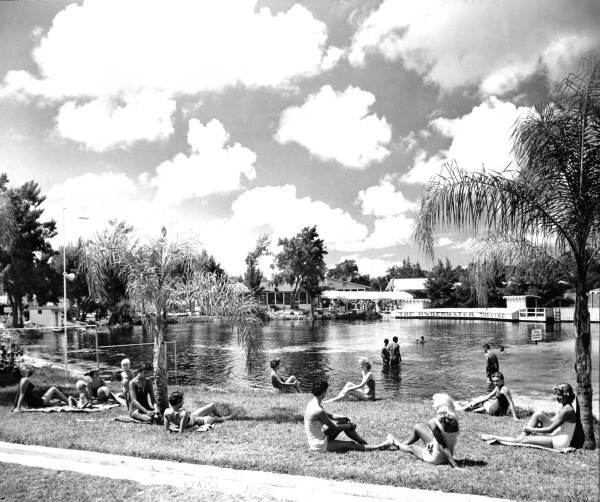 View across the Springs - Weeki Wachee, Florida