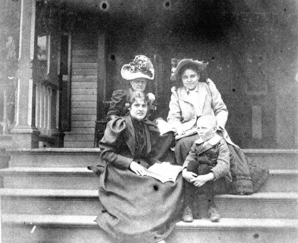 Group picture on a porch - Tallahassee, Florida