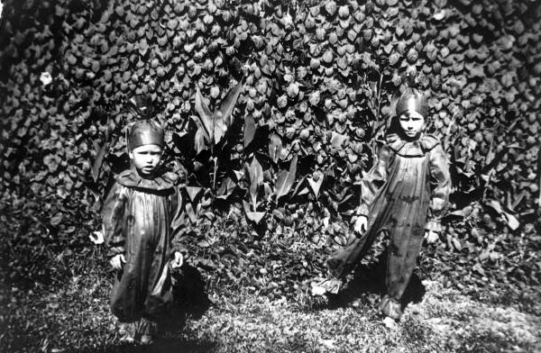 Charles and Annette Witherington in Halloween costumes - Orlando, Florida