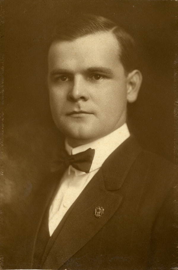Portrait of a young John W. Martin 