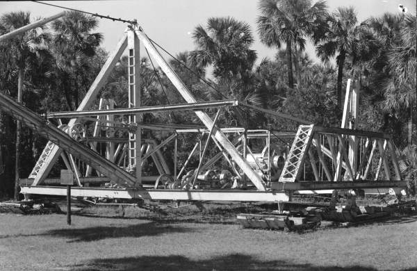 Walking dredge at Collier-Seminole State Park - Collier County, Florida
