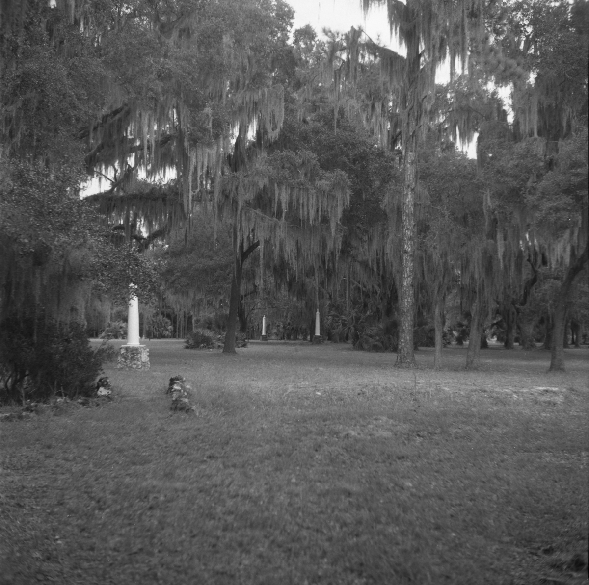 Historical markers at Dade Battlefield Historic State Park - Bushnell, Florida