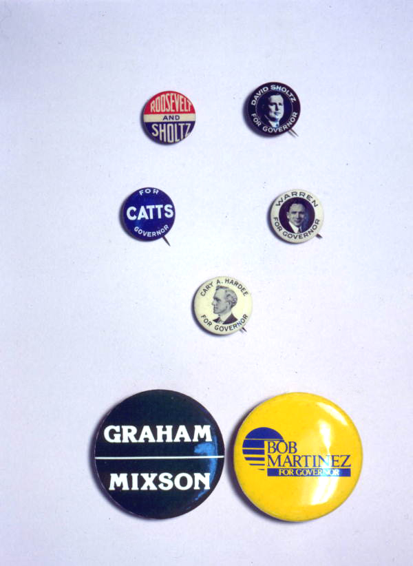 Political pins