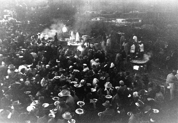 Florida gubernatorial campaign barbecue of Charley E. Johns
