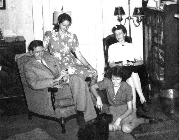 Florida Governor Millard Caldwell and his family