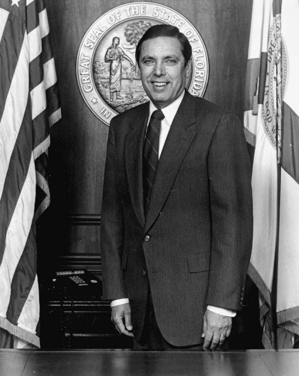 Portrait of Florida Governor Robert Martinez