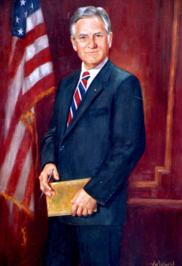 Portrait of Governor Wayne Mixson