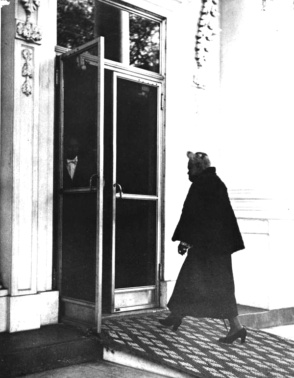 Mary McLeod Bethune visits the White House