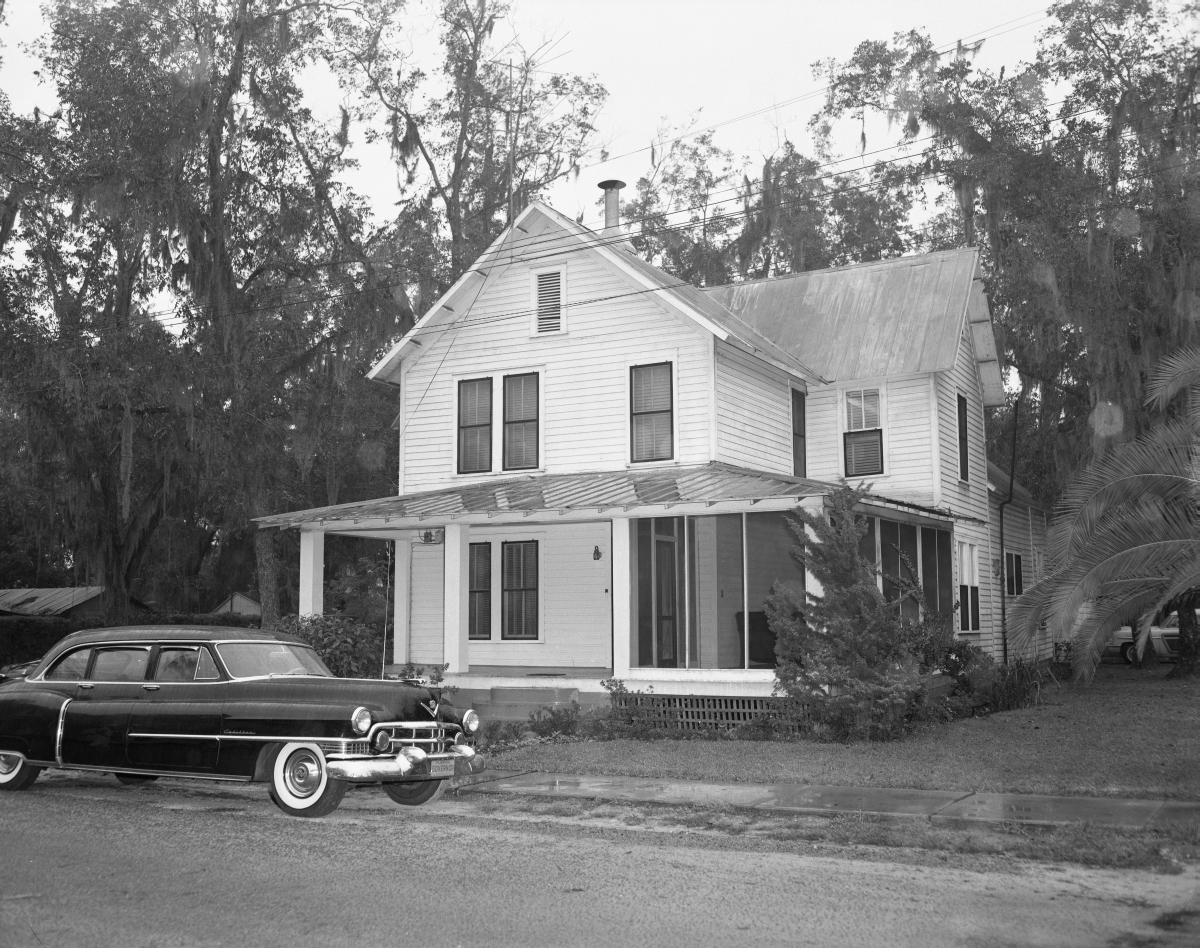 Governor Charley Johns at his Starke home