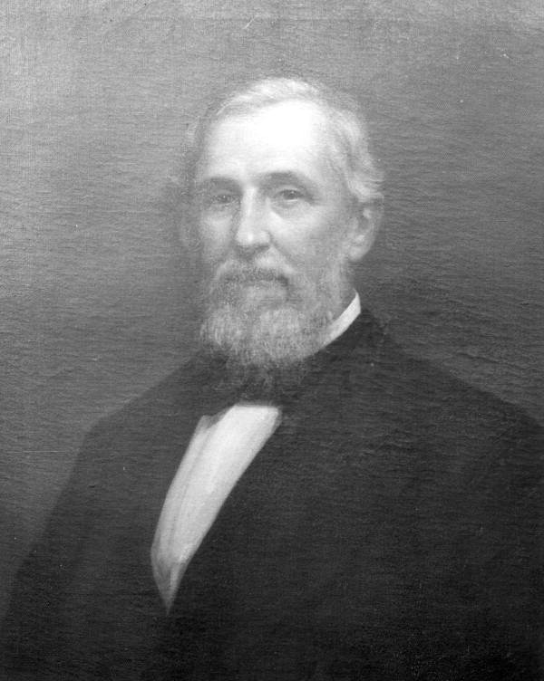 Painted portrait of Florida's 8th Governor David S. Walker