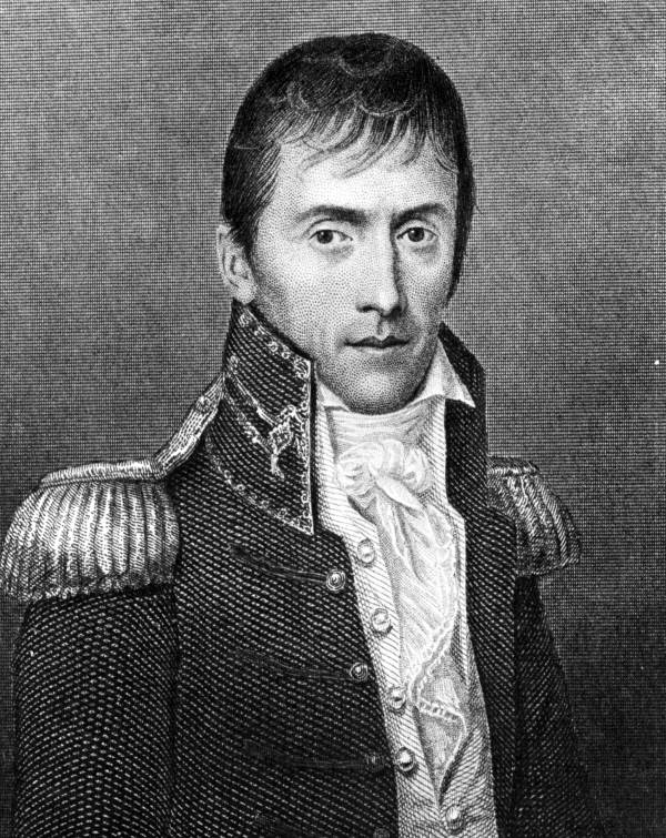 Portrait print of Governor Andrew Jackson