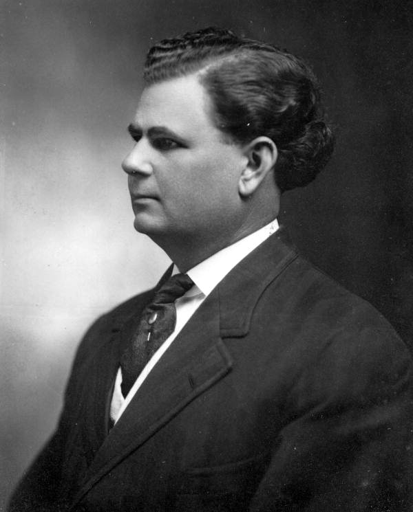 Profile portrait of Florida's 21st Governor Park Trammell