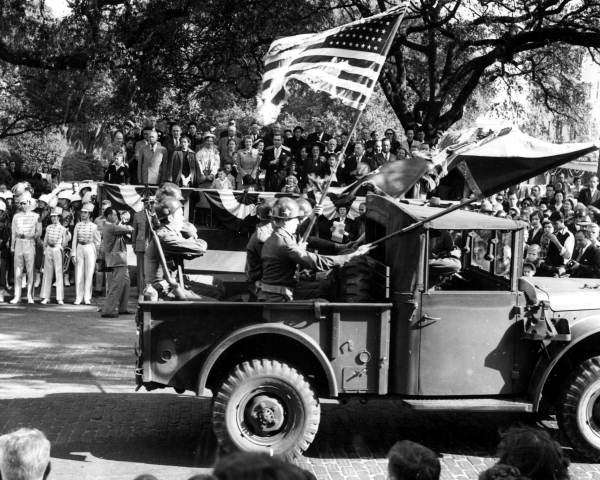 Governor Dan McCarty's inaugural parade - Tallahassee, Florida