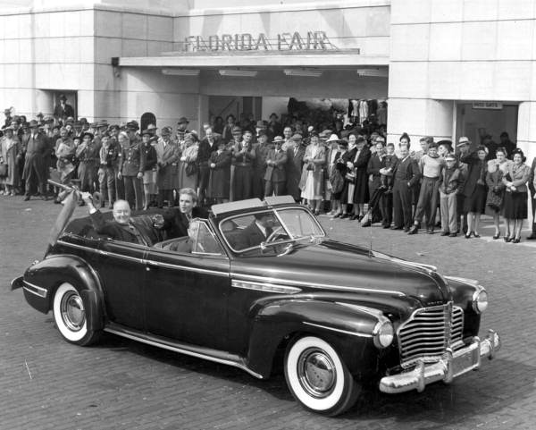 Governor Spessard L. Holland (right) and Mayor Chancy - Tampa, Florida