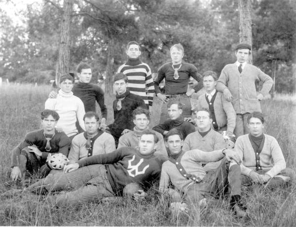 Group portrait of the Florida State College football team - Tallahassee, Florida