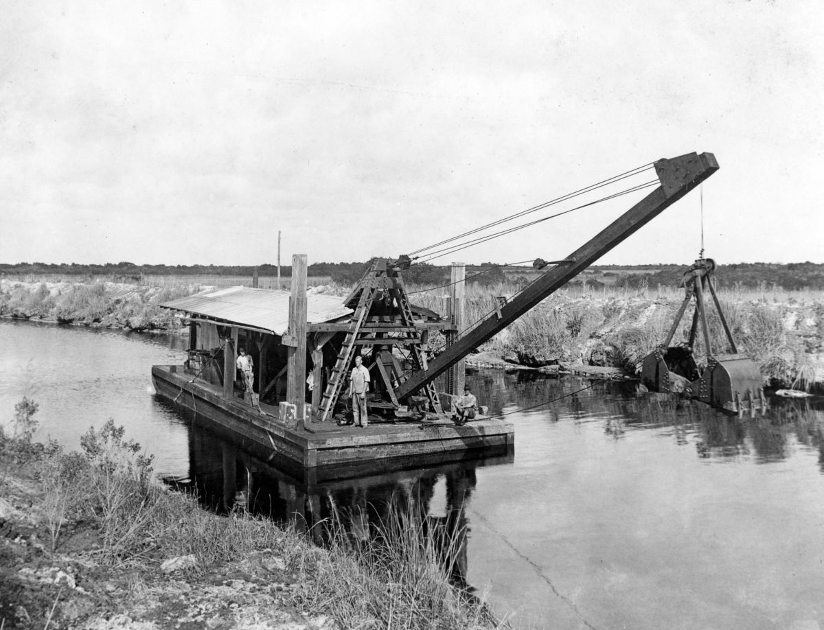 Everglades drainage project