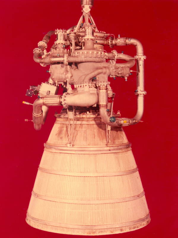 Rocket engine developed by Pratt and Whitney Aircraft