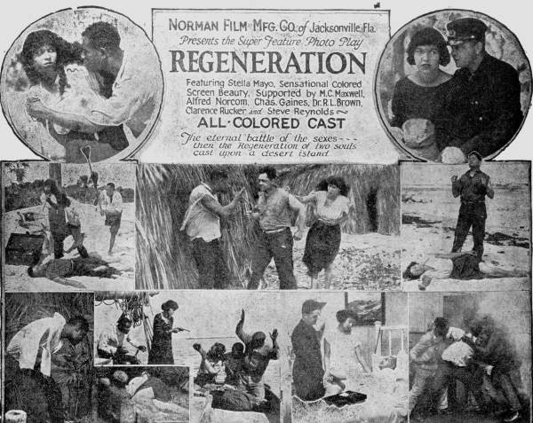 Movie poster for the film "Regeneration" - Jacksonville, Florida