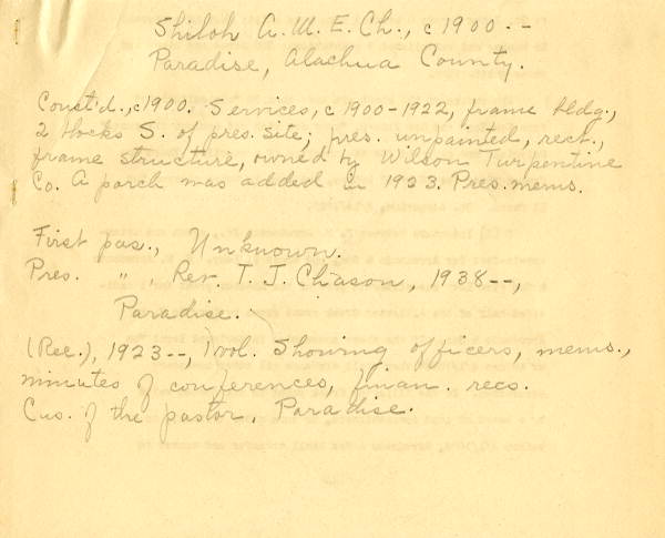 Shiloh African Methodist Episcopal Church