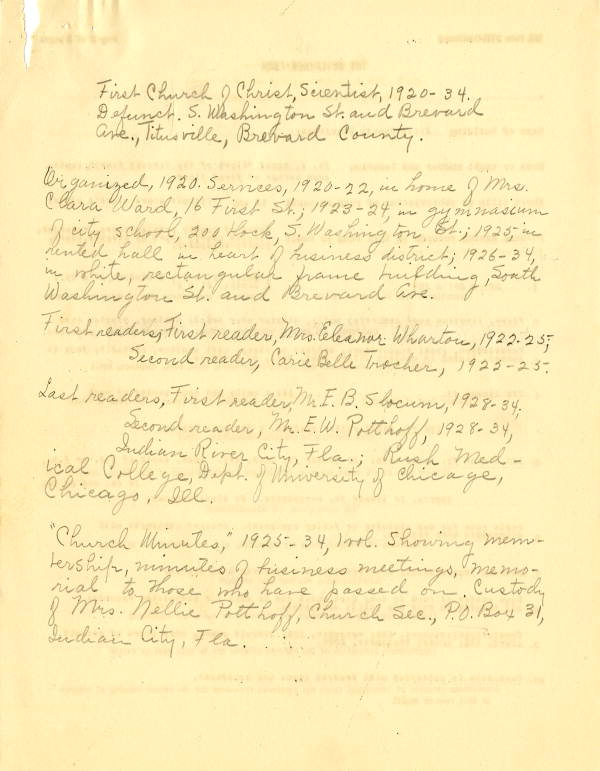 First Church of Christ, Scientist