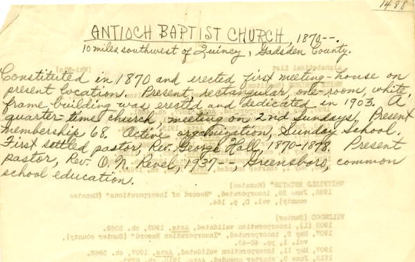 Antioch Baptist Church