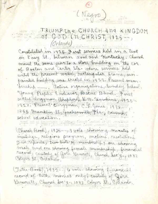 Triump the Church and Kingdom of God