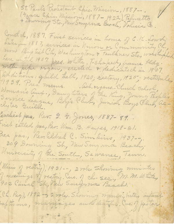 Saint Paul's Protestant Episcopal Mission