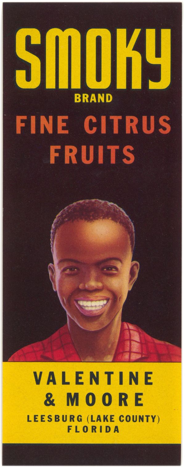 Smoky Brand Fine Citrus Fruit Label