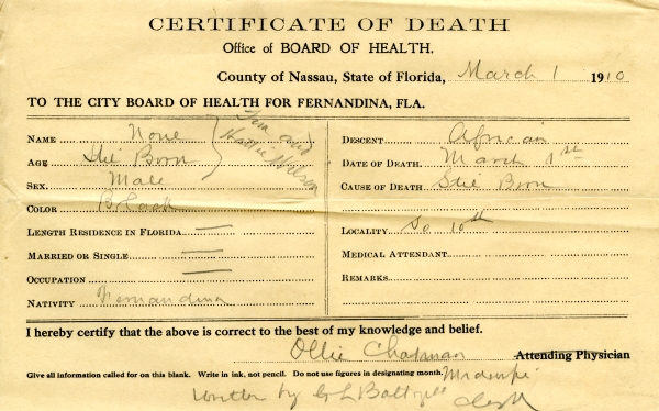 None death certificates
