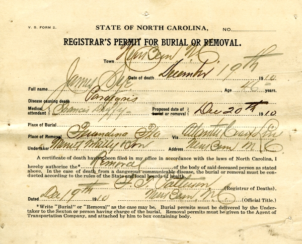 Sye, James permits