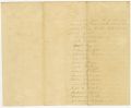 Unnamed Company Muster Roll, Columbia County, ca. 1870