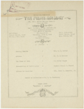 Program, Graduation Exercises for the St. Johns County Defense Council Police Academy, March 9, 1944