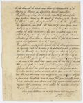 Two Petitions of John Davis Requesting that His Farm Be Outside of the Limits of the Town of Marianna, 1843