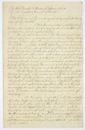 Petition of Citizens of Jackson County Requesting a Suspension of Sales of Property Under Execution, 1843